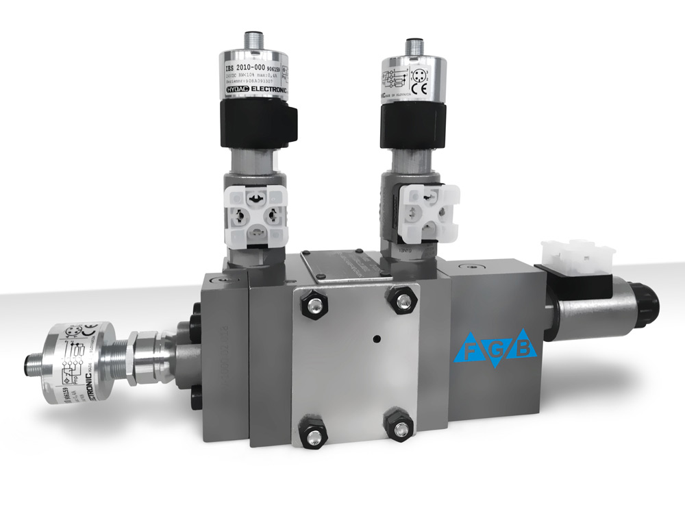 Sperrventil mit schaltbarer Drossel / Zylindergeschwindigkeit V-3000 - FGB®️
