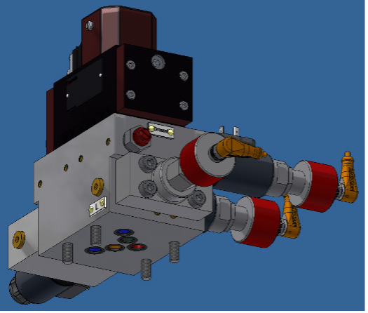 Sperrventil mit schaltbarer Drossel / Zylindergeschwindigkeit V-4000 - FGB®️